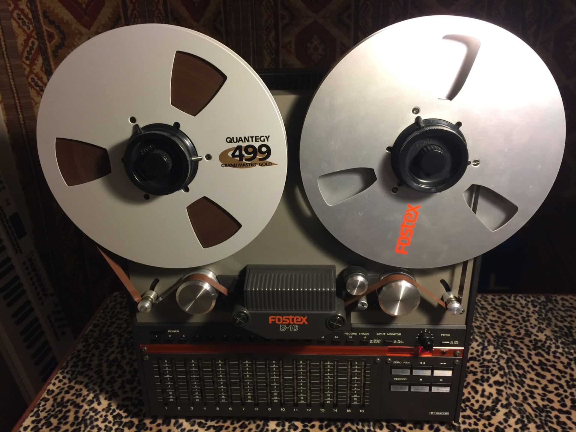 Fostex E-16 - 16 Track 1/2 Reel to Reel tape recorder 